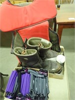 (2) Boxes w/ Irish Setter Boots-Unk, Stearns Adult