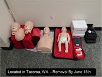 LOT, ASSORTED CPR & AED TRAINING DEVICES (ITEMS