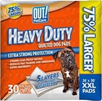 OUT! Heavy Duty XXL Dog Pads Absorbent Pet
