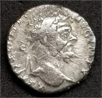 Ancient Roman Silver AR Denarius Septimus Severus