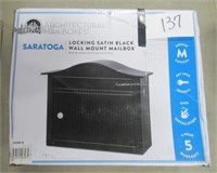 Architectural Mail boxes style Saratoga locking