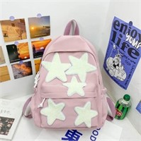 Fashion Women's Casual Nylon Backpack Five-Pointed