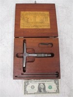Vintage Lufkin No. 514 Micrometer Depth Gage