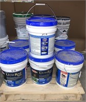 Pallet of Roof Coating and Concrete Sealer