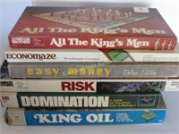 Six Vintage Board Games