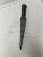 Cast iron wedge. 16” long.
