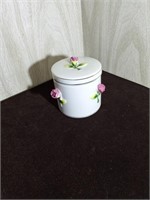Porcelain Rose Jar