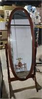 (F) Standing Adjustable Dressing Mirror (60"