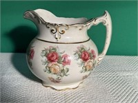 Floral Decorated Water Pitcher