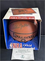 Kareem Abdul-Jabbar autographed basketball