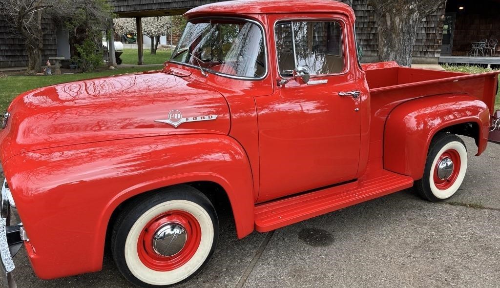 WOW! 1956 Ford F-100 Custom Cab Big Window