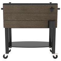 Allen+Roth Emerald Cove Faux Wood Patio Cooler$249