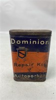 Dominion repair kit auto pocket tin