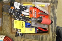 Tack lifters, groover, brushes, bits and other