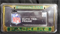 Green Bay Packers License Plate Frame NFL Merch