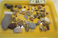 tray Rocks~Mineral specimens