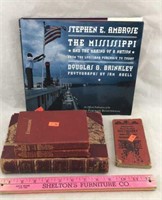 Old Books & Mississippi River Book