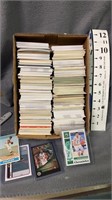 Mixed Sports Cards, Mostly Football or Baseball