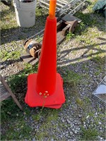 Two traffic cones