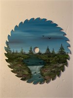 Painted Saw Blade