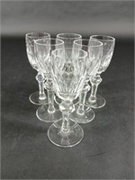 6 Waterford Crystal Curraghmore Cordial Glasses