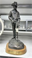 Signed Rich Muno 1986 "Oklahoma Cowboy" Statue