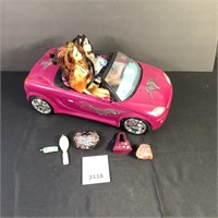 Barbie Car w/ My Scene Girls