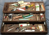 Vintage Tackle and Box