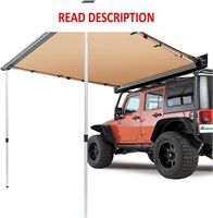 VEVOR Vehicle Awning 6.6'x8.2' Sun Shade