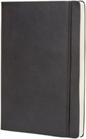 Amazon Basics Daily Planner and Journal, Black,