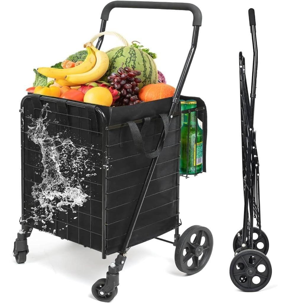 Grocery Cart on Wheels  Shopping Cart with