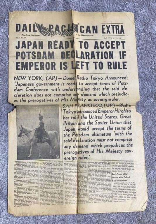 Collection of Old Newspapers Clipping