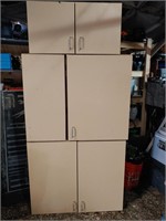 Set of 4 Wall Cabinets