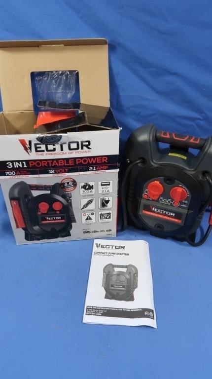 Vector 3 in 1 Portable Charger
