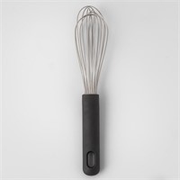 9" Whisk with Soft Grip Stainless Steel -