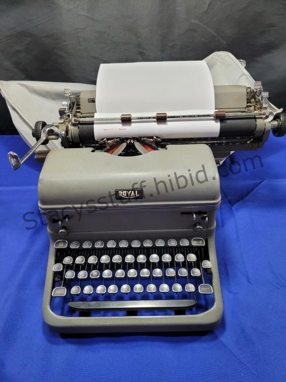 Vintage Royal Typewriter Works