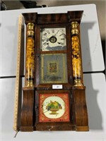 Vintage Seth Thomas 8-day weight clock,