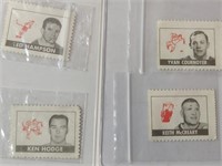1969-70 OPC Hockey Stamps incl Ken Hodge,