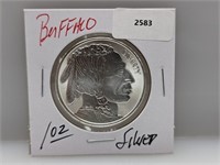 1oz .999 Silver Buffalo Round