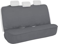 Motor Trend AquaShield Gray Waterproof Rear Bench–