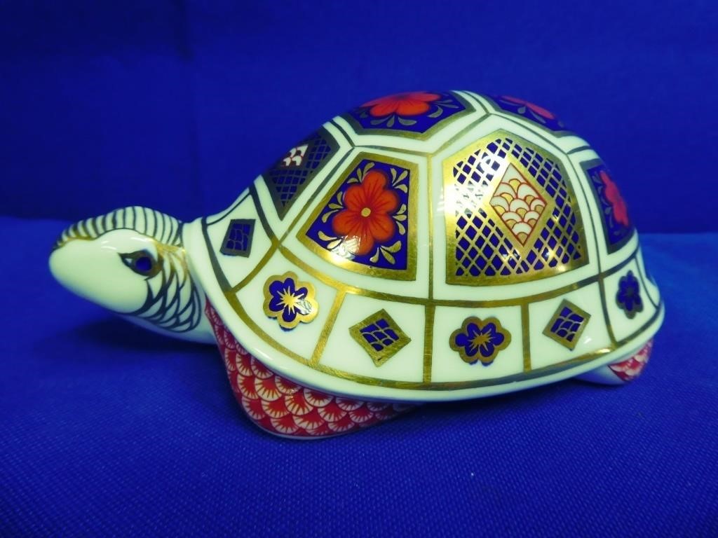 Royal Crown Derby Imari Turtle