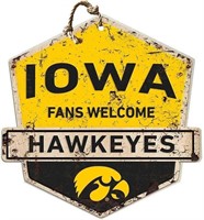 KH Sports Welcome Sign Iowa Hawkeyes
