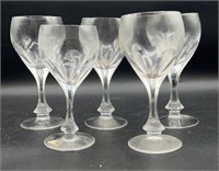 Bacarratt Crystal Wine Goblets