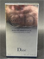 Golden Dior Luminizing Makeup Jewel Gold Lame