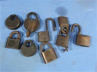 Vintage Locks incl Yale, Albion, Fraim & more (no