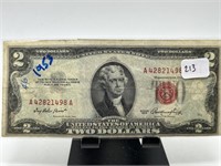 1953 $2 RED SEAL CURRENCY NOTE