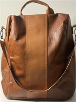 Faux Leather Backpack Purse!