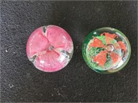 Pair of Paperweights