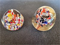 Pair of Paperweights