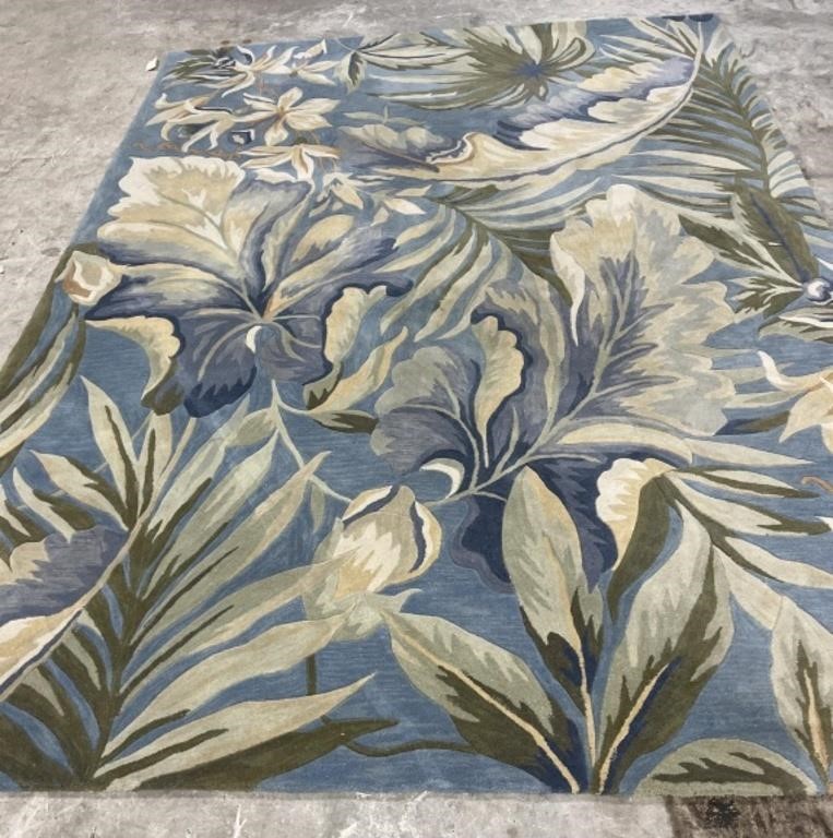 Ocean Paradise Area Rug , Chinese Wool , 8’ 6” x